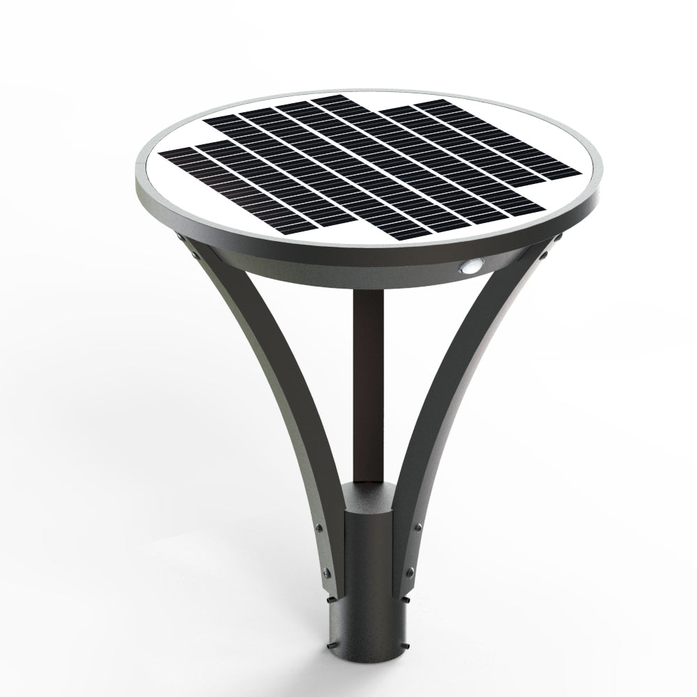 Lampadaire Solaire Extérieur 30000LM – Projecteur LED IP66 Étanche Avec Télécommande, 180 LED, 6500K, Pour Jardin, Parking, Cour